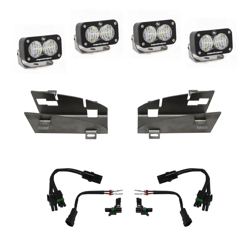 Ram Rebel/Trx (19-On), Dual S2 Fog Pocket Kit 1