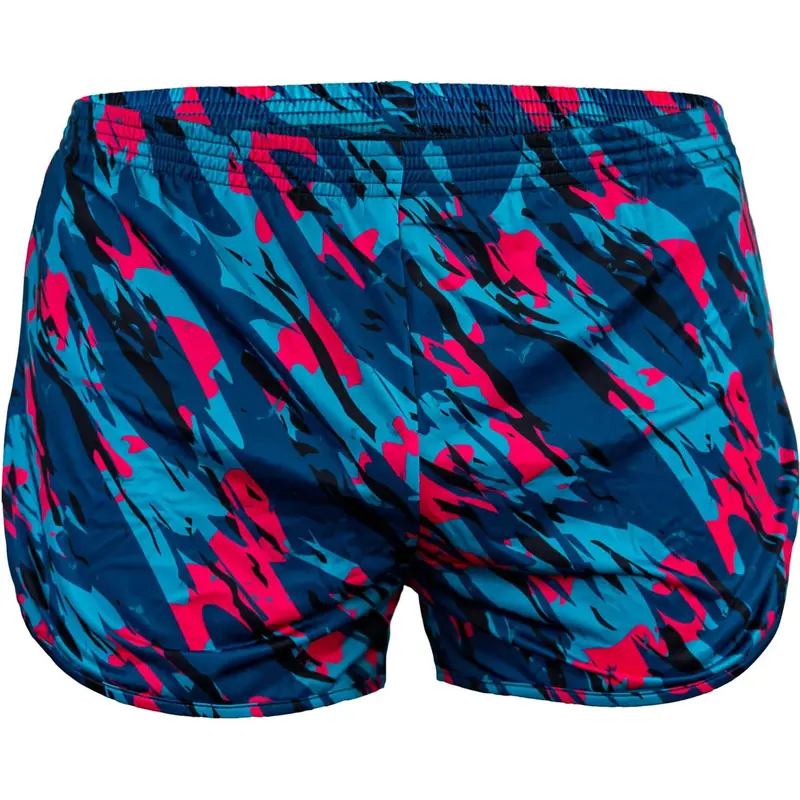Retro Tiger Striped Camo Ranger Silkies Training Shorts | 2.5" 1