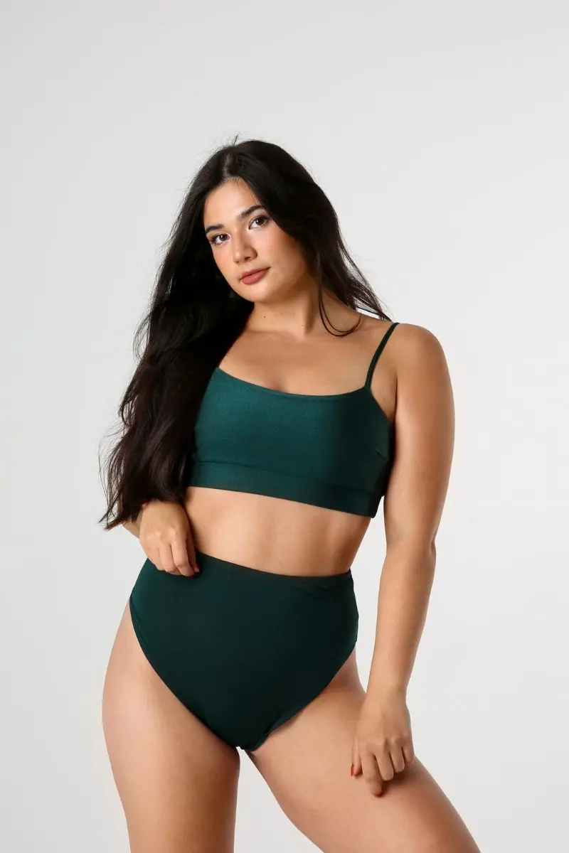 Rev Activ Eclipse Top - Bottle Green 1