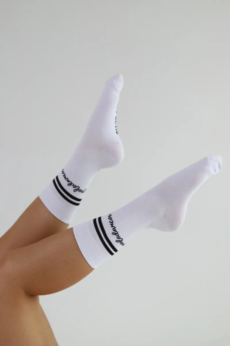 Rev Activ Poledancer Socks - White 1