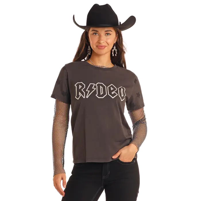 Rhinestone Rodeo Tee At Bourbon Cowgirl 1