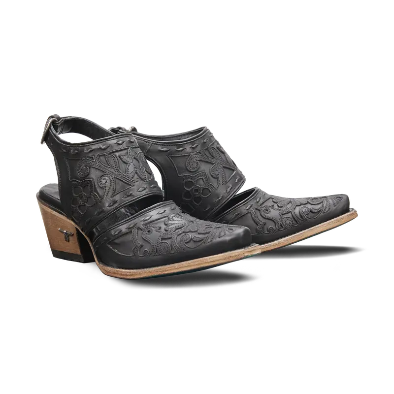 Robin Slingback Mule - Jet Black 1