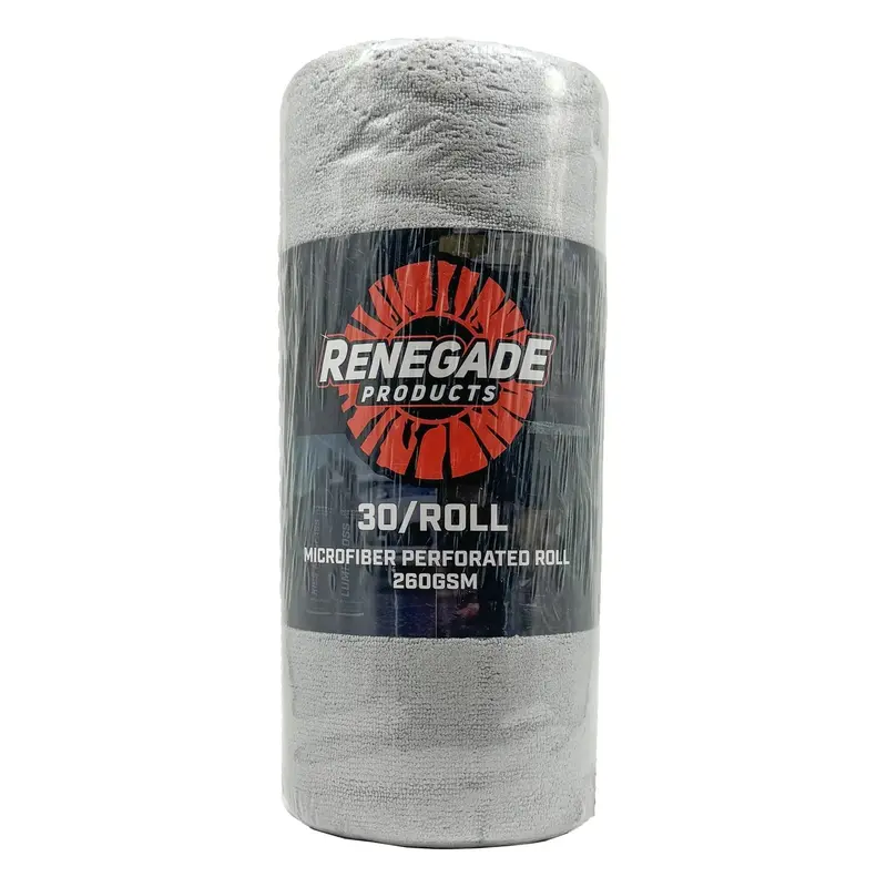 Roll Of (30) Premium Microfiber Towels 12X12 1