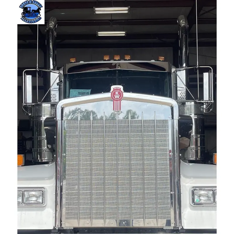 Rollin Low Kenworth (Colt) 8" X 5" Bowtie Visor Fits-Aero Cab Models #2024 1