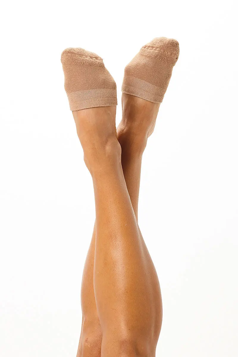 Rolling Contemporary Dance Socks - Caramel 1