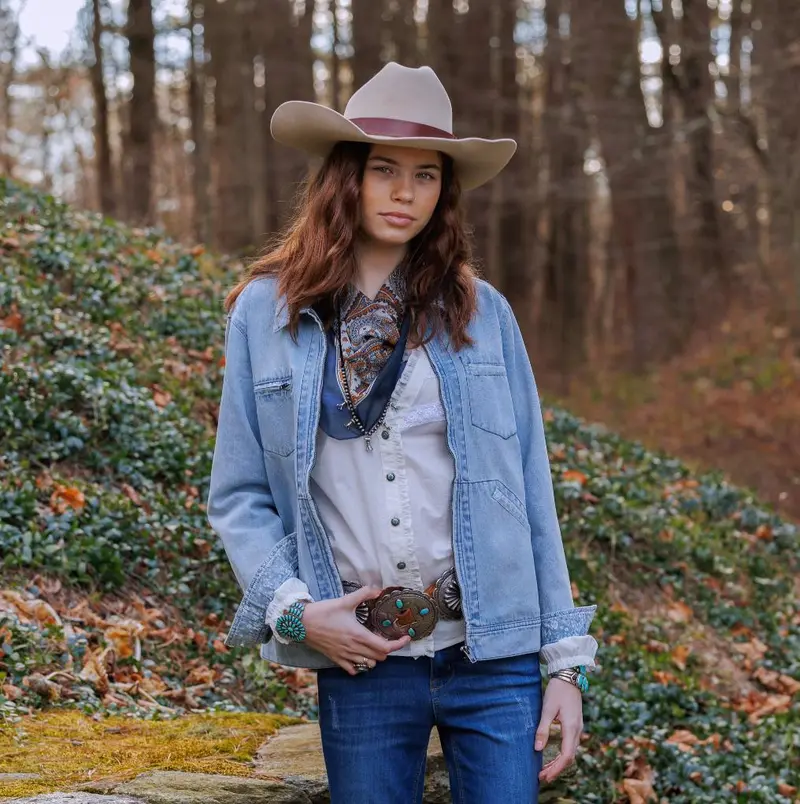Romy Denim Jacket By Tasha Polizzi 1