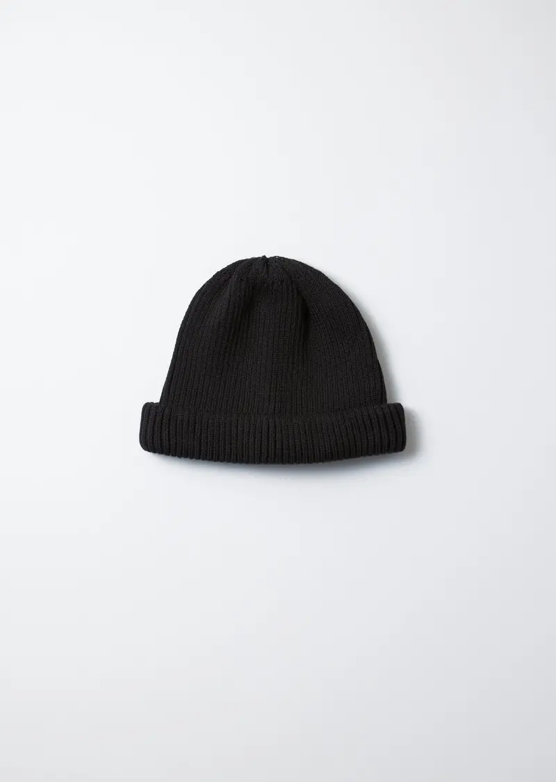 Rototo - Cotton Roll Up Hat - Black 1