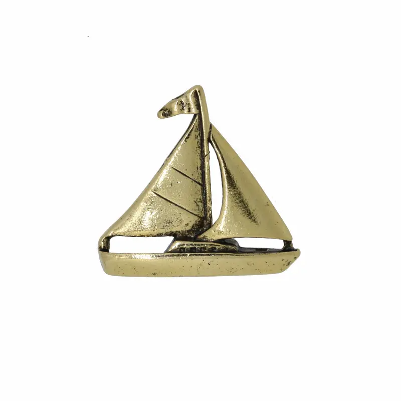Sailboat Gold Lapel Pin 1