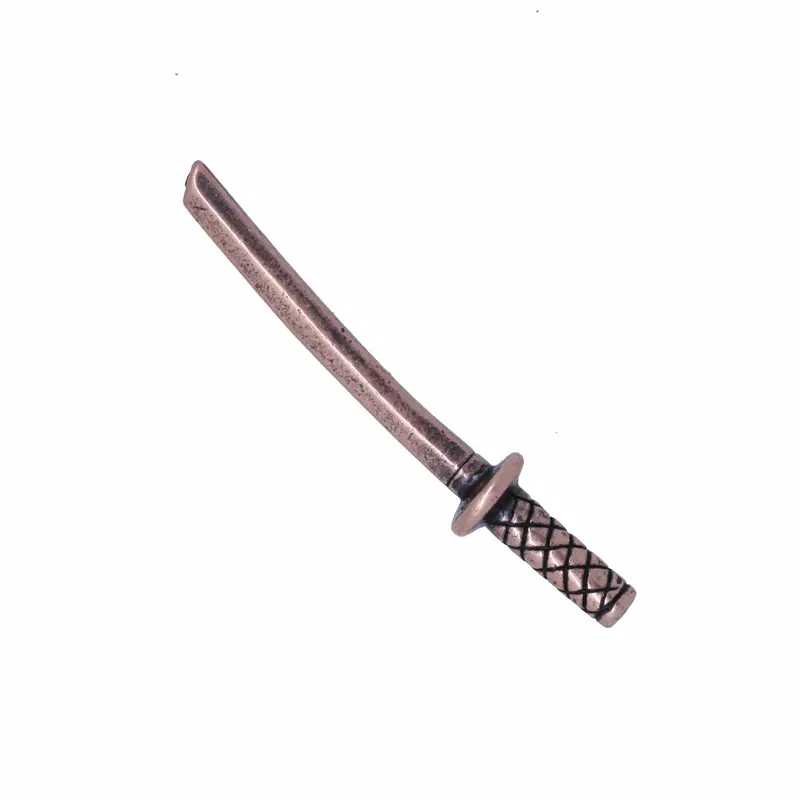 Samurai Sword Copper Lapel Pin 1