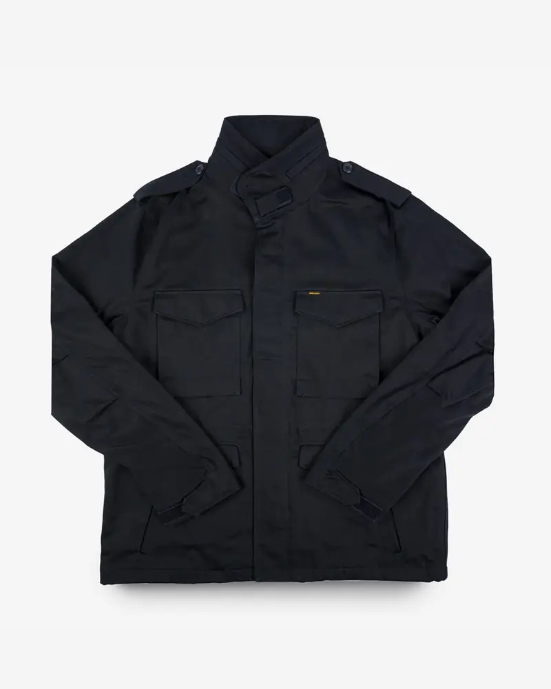 Sateen M65 Field Jacket - Black 1