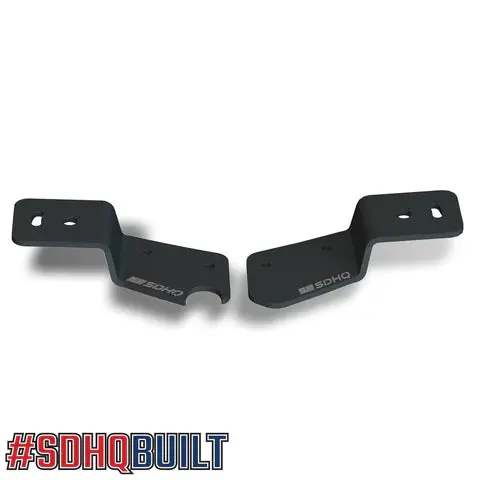 Sdhq - '21-Current Ford Bronco Sdhq Built A-Pillar Light Mounts 1