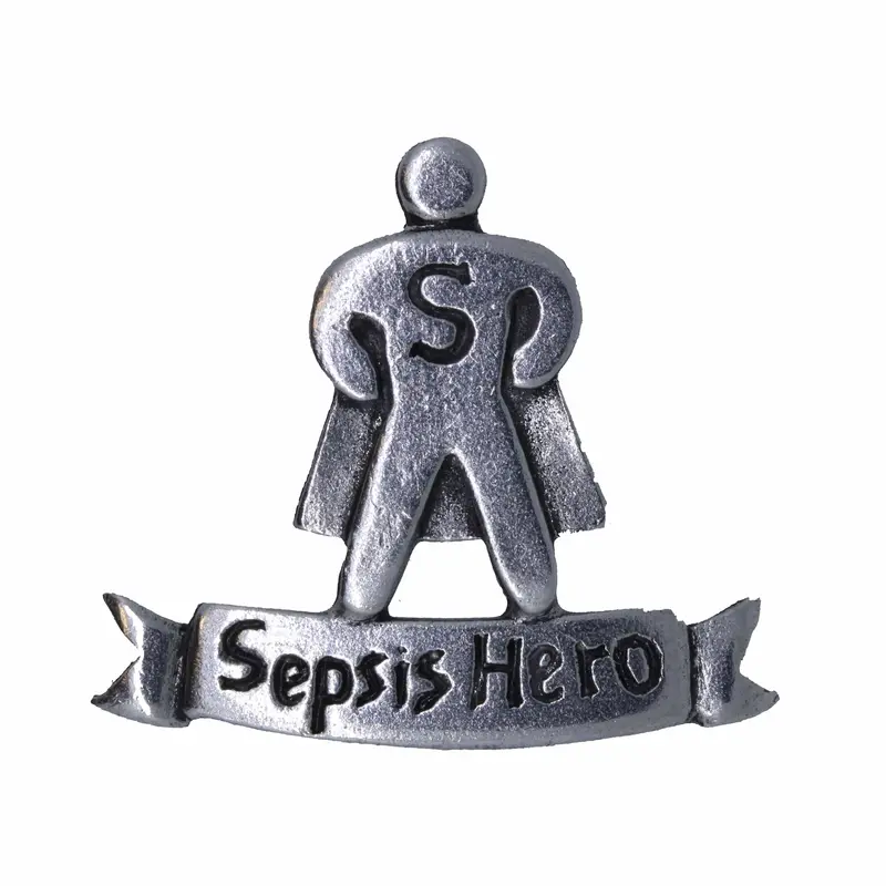 Sepsis Hero Lapel Pin 1