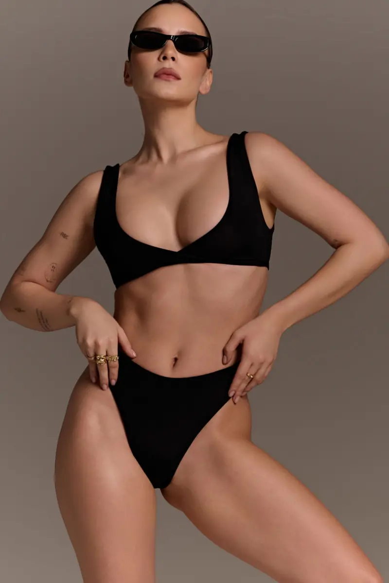 Shark Polewear Capri Top - Black 1