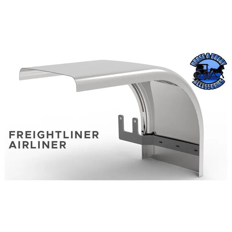 Shift Blind Mount Brackets For Half/Full Fenders Freightliner/Western Star Airliner (Will Not Fit Western Star Lowmax) 1