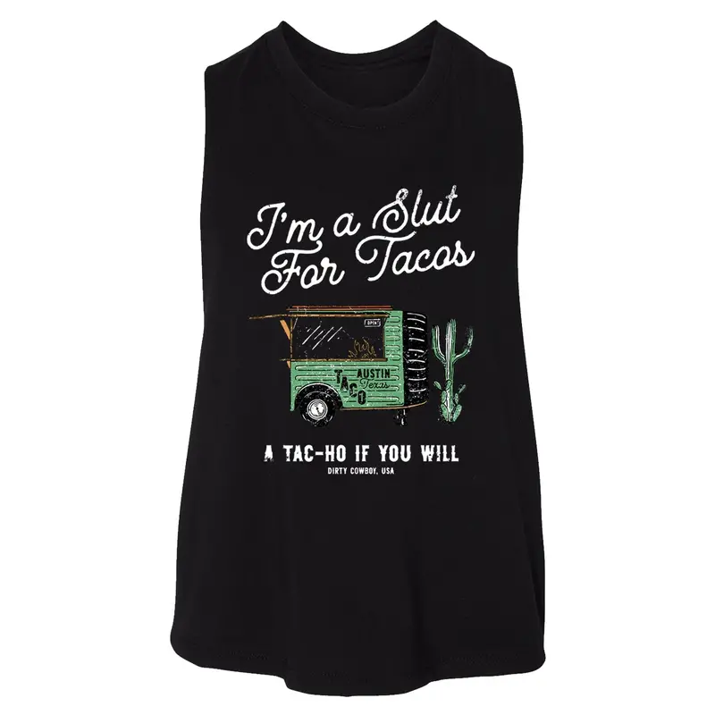 Slut For Taco's Women's Crop Tank 1