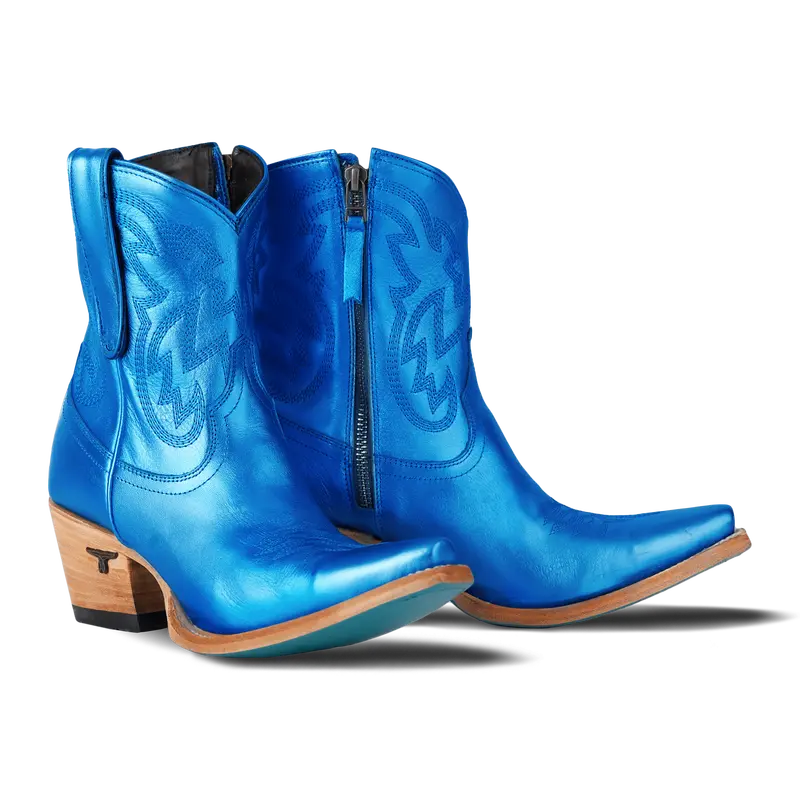 Smokeshow Bootie - Cobalt Metallic 1