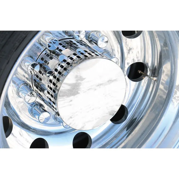 Smooth Face Multi-Fit Hubcover;Polished S.S. Finish #N17104-10 1
