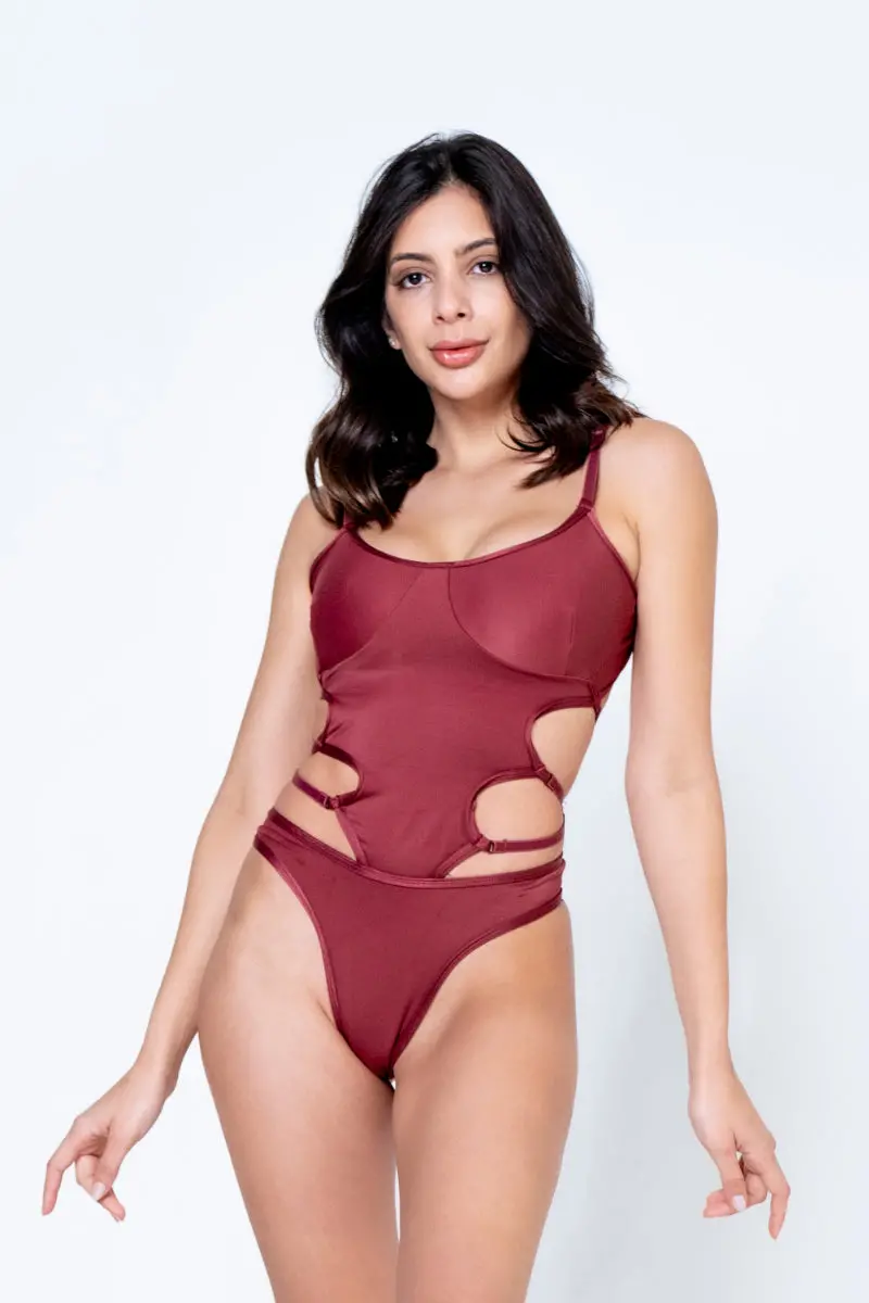 Sorte Dreamer Bodysuit - Burgundy 1