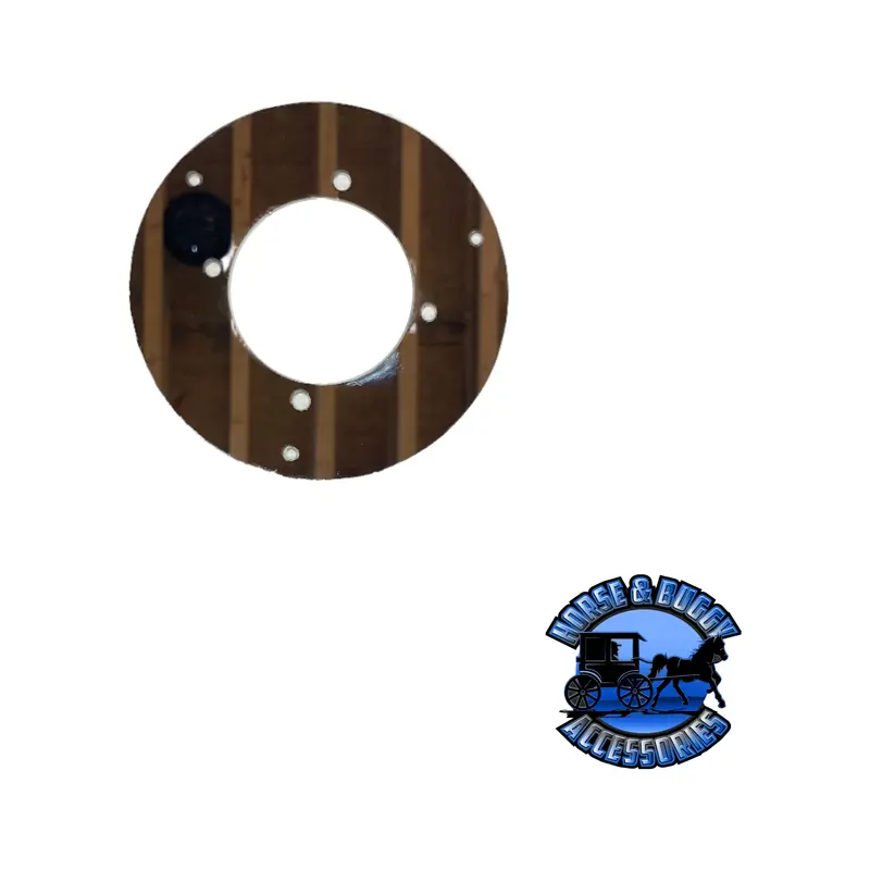 Ss-1036 Round Center Interior Dome Light. Conversion Plate For Flattop Peterbilt Cabs W/1 Wm Light Hole (5-3/25") 1