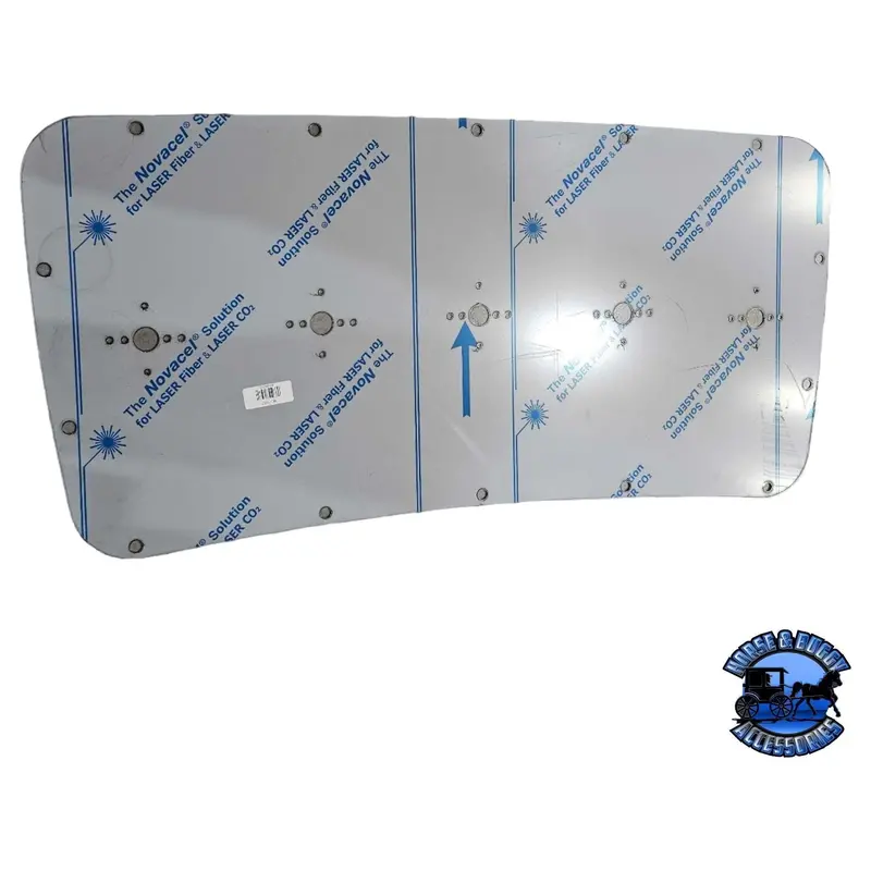Ss-1037 Peterbilt 389 Stainless Center Headliner Insert With 5 Watermelon Holes 1