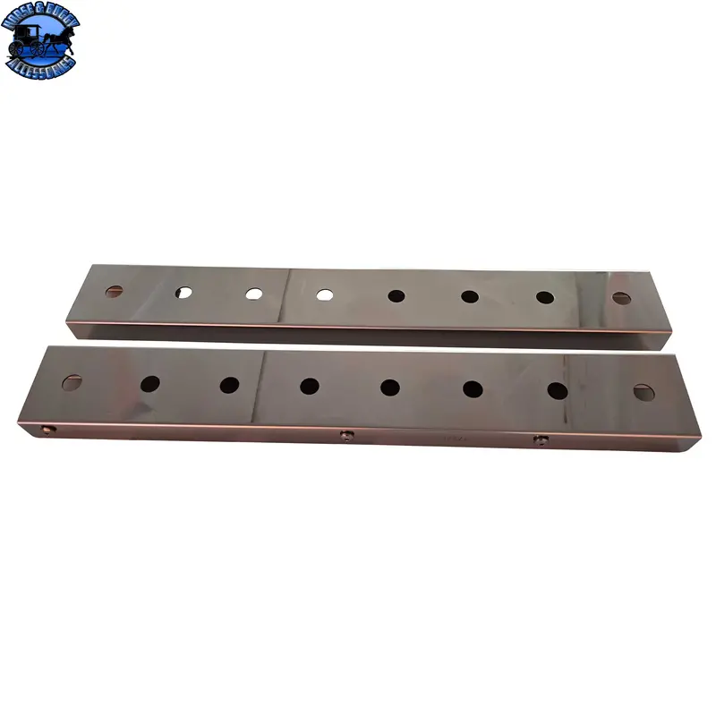 Ss-1757 Front 589 Peterbilt Air Cleaner Strap-Mount Bracket W 8 - 3/4" Light Holes 1