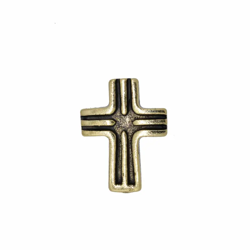 St Andrews Cross Gold Lapel Pin 1