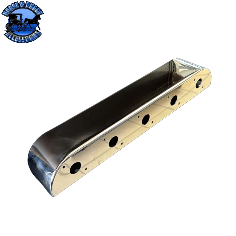 Stainless Filter Light Panel (5) Small M3 Style Light Holes Per Side #Ss-1077 1