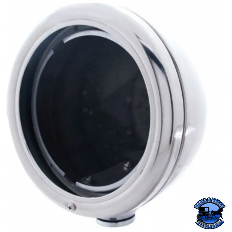 Stainless Steel "Classic" Headlight Housing - No Turn Signal #30368 1
