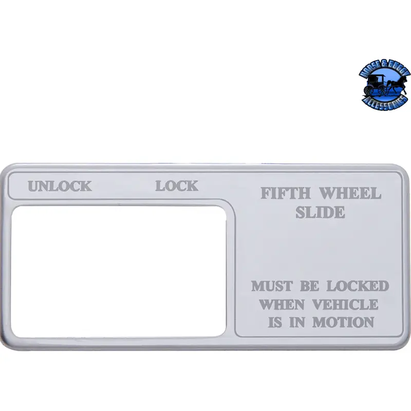 Stainless Switch Guard With Script For Freightliner (Choose Guard) 1