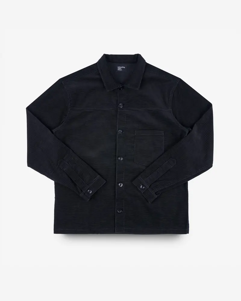 Stf Japanese Corduroy Shirt - Black 1