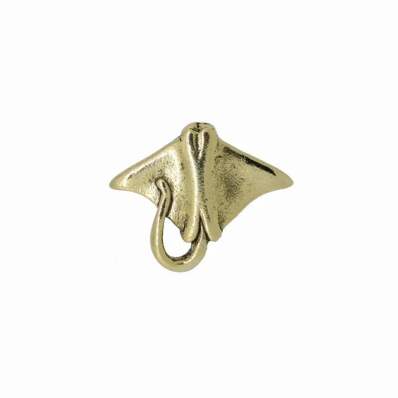 Sting Ray Gold Lapel Pin 1