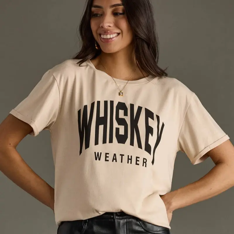 Tan Whiskey Weather Tee T-Shirt 1