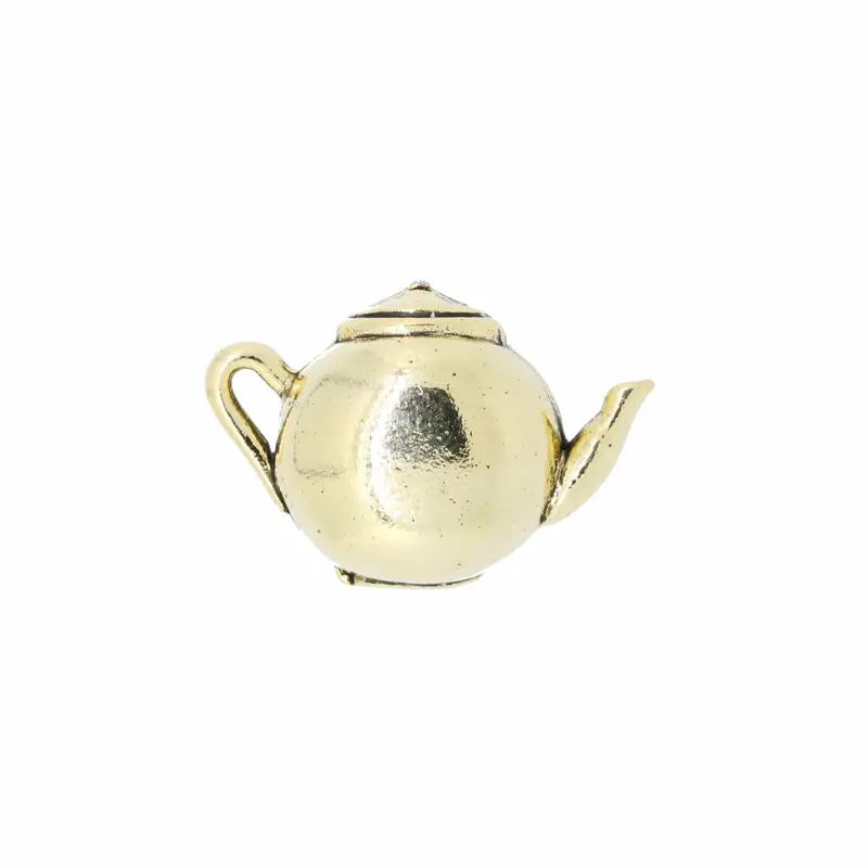 Teapot Gold Lapel Pin 1