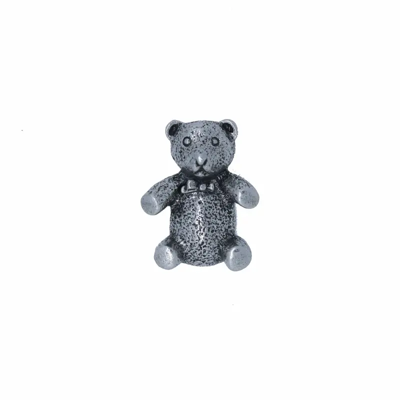 Teddy Bear With Bow Lapel Pin 1