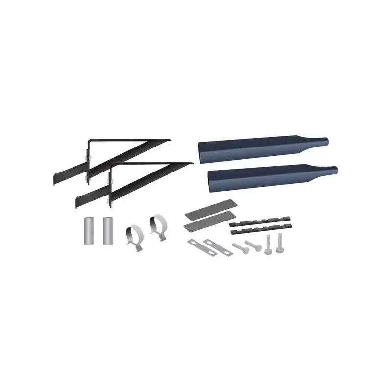 Tfen-Hkitsmbl Smoke & Mirror Half Fender Mounting Kit – Adjustable Fender Brackets – Blue | 14 Gauge 1