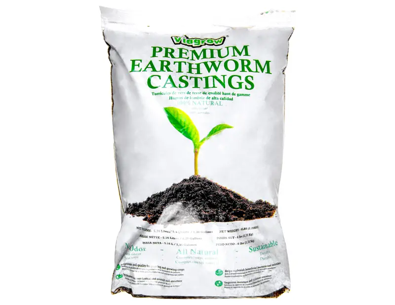 The Harvest Company Viagrow 30 Lb. Organic Premium Earthworm Castings Natural Soil Builder And Soil Amendment (60-Pallet) (Vewc30-Pt) 1