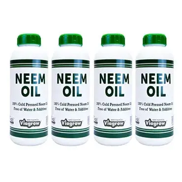 The Harvest Company Viagrow 32 Oz. Organic Cold Pressed Neem Oil Seed Extract Natural Plant Protection 15-Case (Vneem32-15) 1