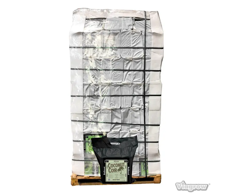 The Harvest Company Viagrow 5 Kg (11 Lb.) Buffered Compressed Coconut Coir Premium Grow Media 198-Pallet (Vccb5b-Pt) 1