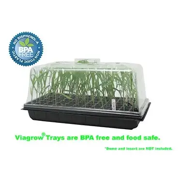 The Harvest Company Viagrow Propagation Starter Seedling Trays, No Holes (20-Pack) 1