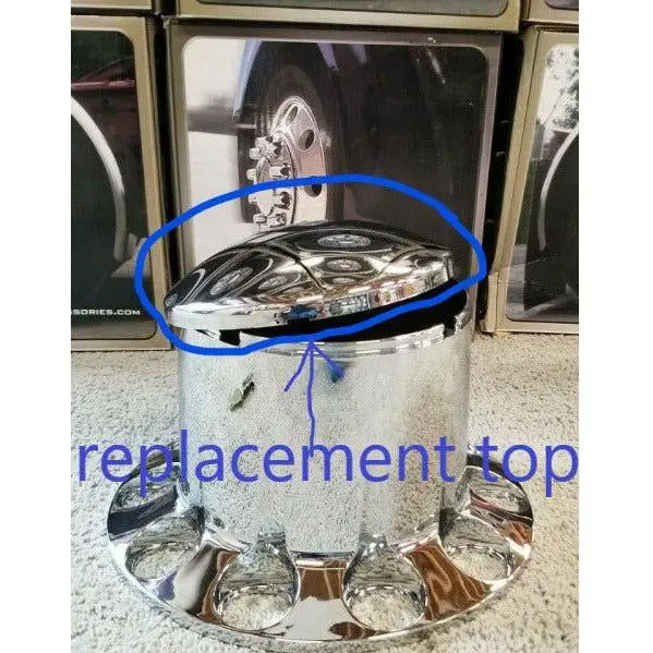 Thub-Rp Rear Axle Cover Replacement Hubcap – Dome Hubcap | Chrome Abs Plastic 1