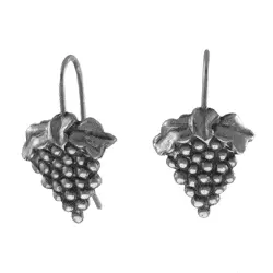 Tiny Grapes Earrings 1