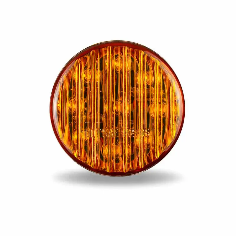 Tled-2A 2" Round Amber Led (9 Diodes) 1