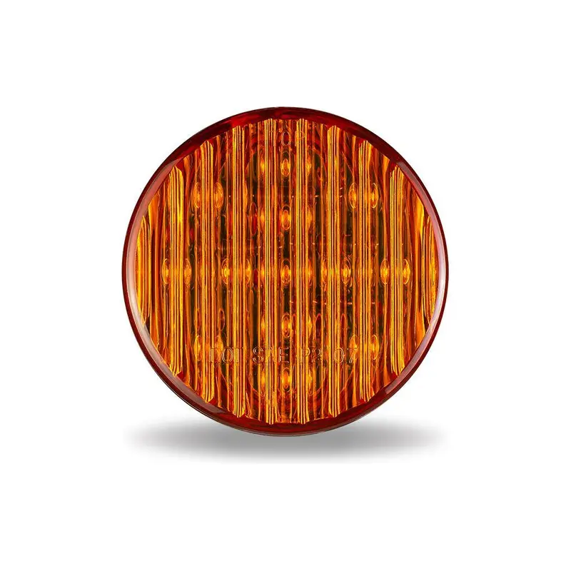 Tled-2Ha 2 1/2" Round Amber Led (13 Diodes) 1