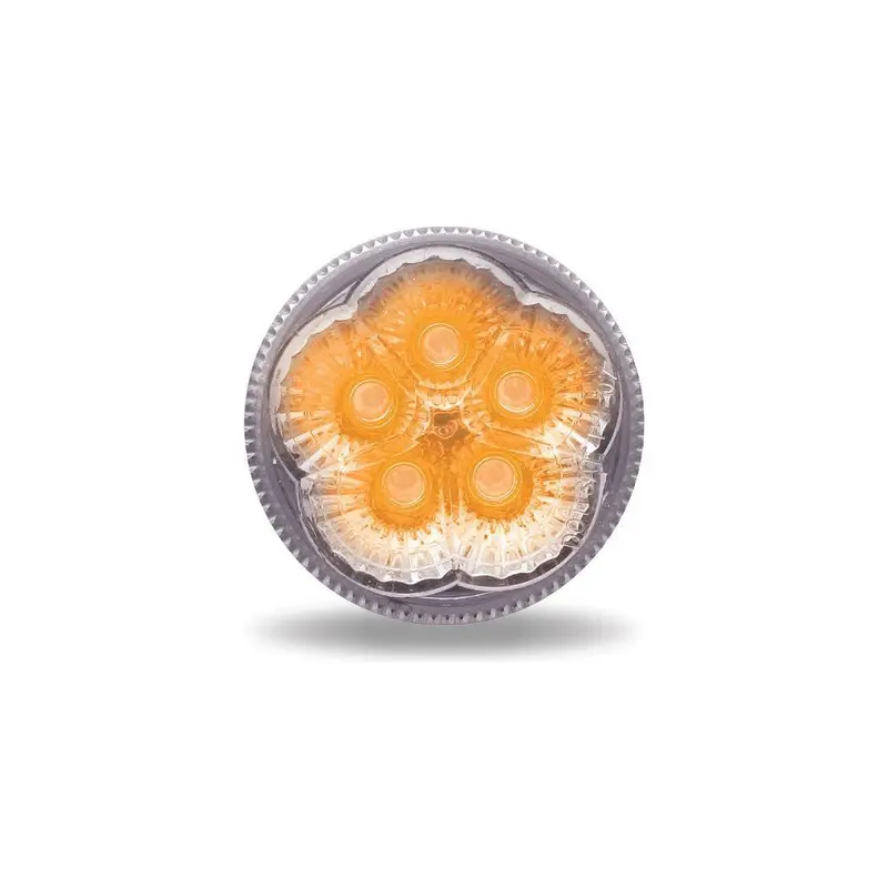 Tled-2Sca 2'' Super Diode Clear Amber Led 1