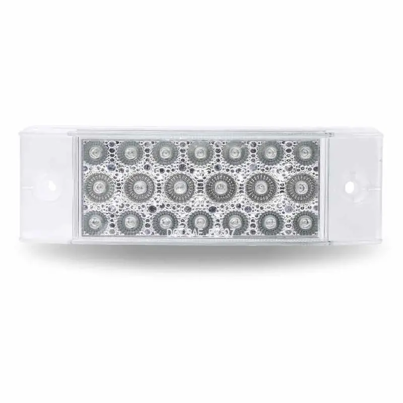 Tled-2X6cr 2" X 6" Clear Red Trailer Led (20 Diodes) 1