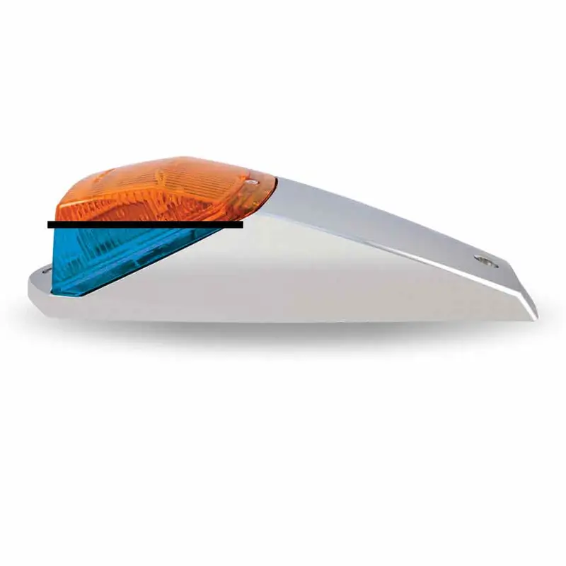Tled-Cab2xab Kenworth Cab Dual Revolution Led With Housing (Amber/Blue) (42 Diodes) 1