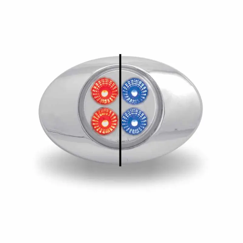 Tled-G2xrb Marker M3 Style Dual Revolution Red/Blue Led (4 Diodes) 1