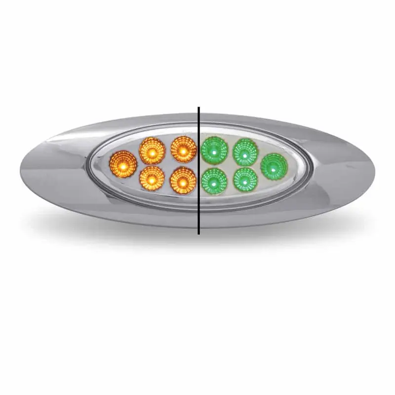 Tled-G4xag Marker M1 Style Dual Revolution Amber/Green Led (10 Diodes) 1