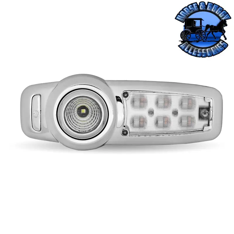 Tled-Ir30 (7 Colors In 1 Light!) Led Interior Projector Dome & Map Cab Light For Peterbilt 579, 567 & 589 1