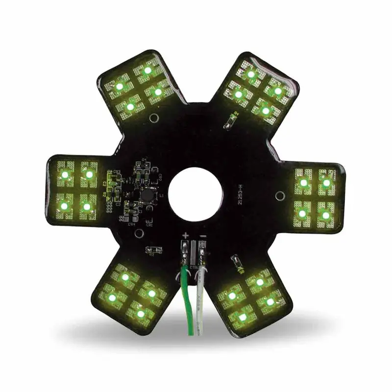 Tled-X3g 5" Star Green Led For 13" Donaldson Air Breather (24 Diodes)" 1